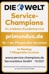 Testsieger DIE WELT Service-Champions
